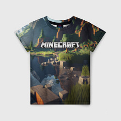 Детская футболка Minecraft real life