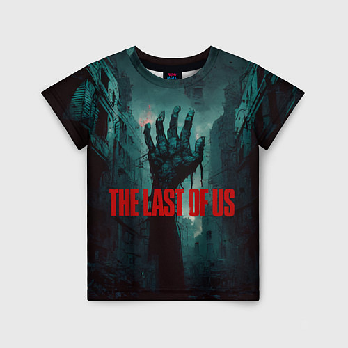 Детская футболка The last of us dead hand / 3D-принт – фото 1