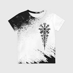 Футболка детская Дерзкий рунический компас, цвет: 3D-принт