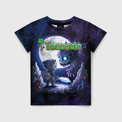 Детская футболка Воин Террарии / 3D-принт – фото 1