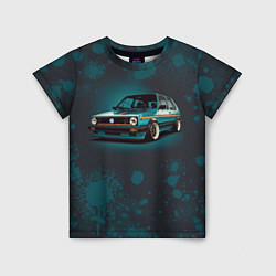 Футболка детская Golf Mk 1992, цвет: 3D-принт