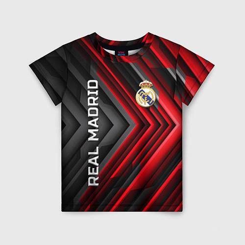 Детская футболка Real Madrid art / 3D-принт – фото 1