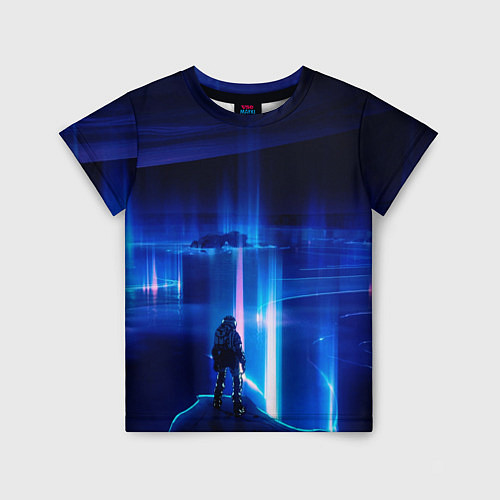 Детская футболка Покоритель космоса / 3D-принт – фото 1