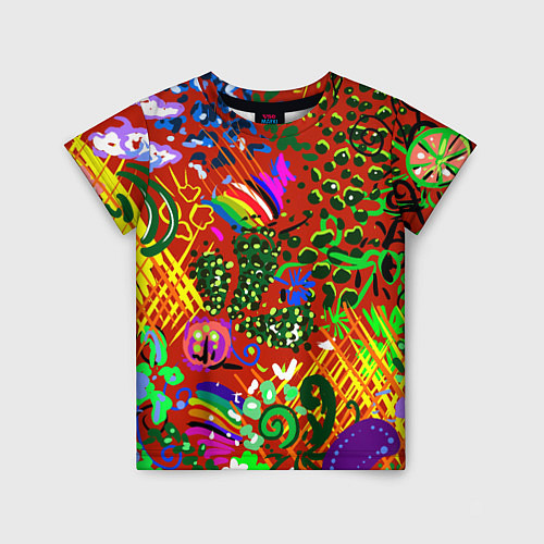 Детская футболка Для косплея Ким Тэхена / 3D-принт – фото 1