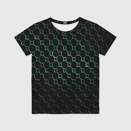 Детская футболка Абстрактная сетка из игры / 3D-принт – фото 1