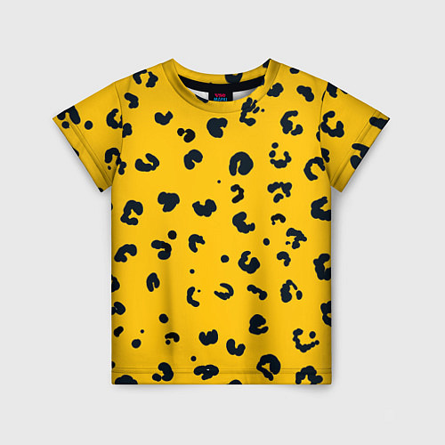 Детская футболка Леопардик / 3D-принт – фото 1