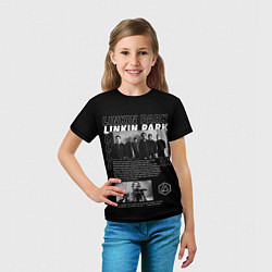 Футболка детская Linkin Park Chester Bennington, цвет: 3D-принт — фото 2