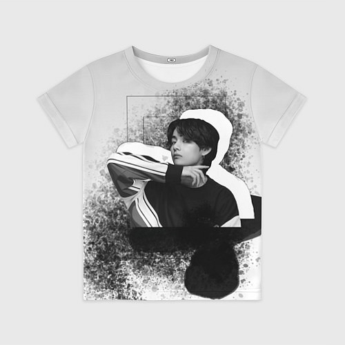 Детская футболка Тэхён и его тень / 3D-принт – фото 1