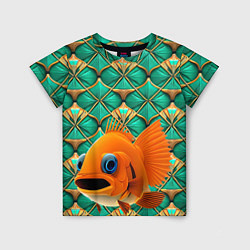 Детская футболка Сказочная золотая рыбка