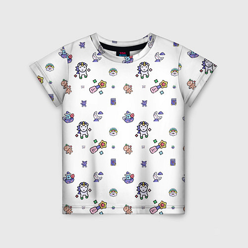 Детская футболка Magic pattern / 3D-принт – фото 1