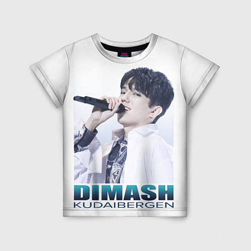 Детская футболка Dimash & Dears / 3D-принт – фото 1