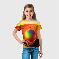 Футболка детская Фото на марсе-арт, цвет: 3D-принт — фото 2