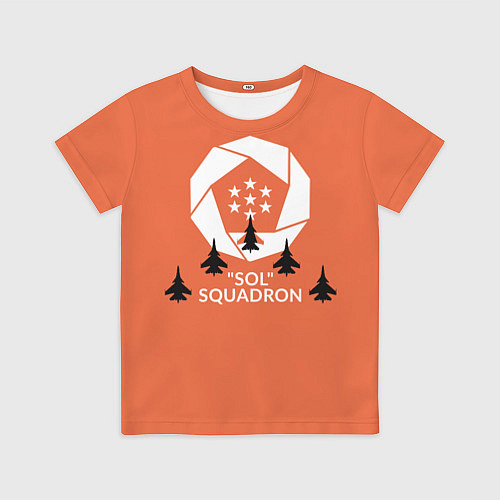 Детская футболка SOL Squadron / 3D-принт – фото 1