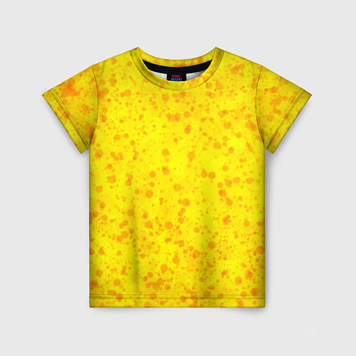 Детская футболка Поверхность солнца / 3D-принт – фото 1