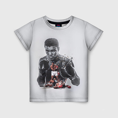 Детская футболка The greatest - Muhammad Ali / 3D-принт – фото 1