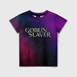 Детская футболка Goblin Slayer gradient space