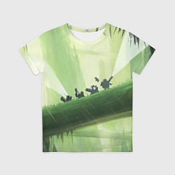 Футболка детская Приключения Deep Rock Galactic, цвет: 3D-принт