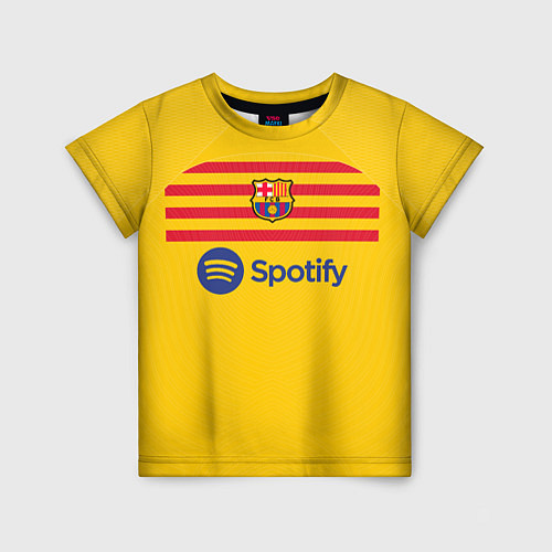Детская футболка Барселона форма 2223 третья / 3D-принт – фото 1