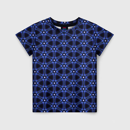 Детская футболка Ясна3 - Небесная структура / 3D-принт – фото 1