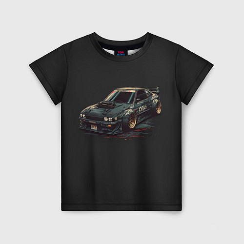 Детская футболка Nissan Skyline 2000 gtr / 3D-принт – фото 1