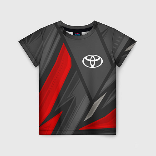 Детская футболка Toyota sports racing / 3D-принт – фото 1