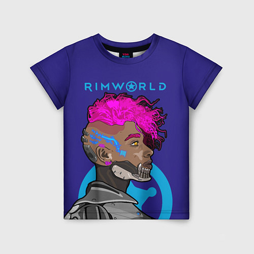 Детская футболка RimWorld персонаж / 3D-принт – фото 1