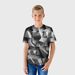 Футболка детская Белокаменный паттерн, цвет: 3D-принт — фото 2