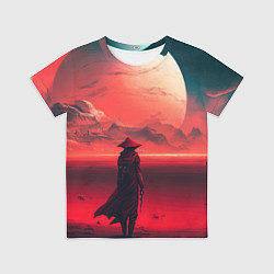 Футболка детская Красная планета, цвет: 3D-принт