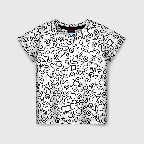 Детская футболка Текстурка / 3D-принт – фото 1