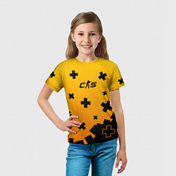 Футболка детская Skin crosses cs2, цвет: 3D-принт — фото 2