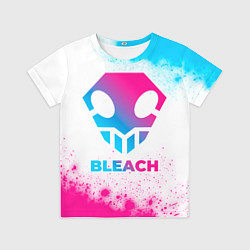 Футболка детская Bleach neon gradient style, цвет: 3D-принт