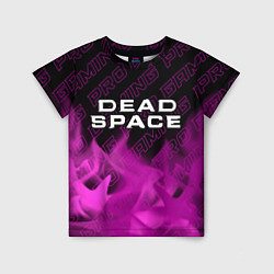 Детская футболка Dead Space pro gaming: символ сверху