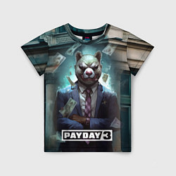 Детская футболка Payday 3 bear