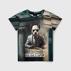 Детская футболка Payday 3 dog