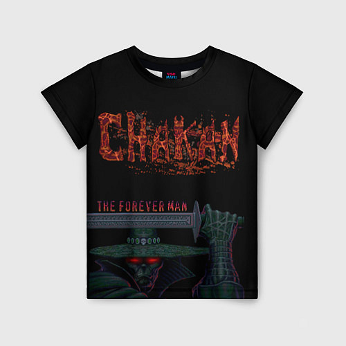 Детская футболка Chakan-Theforeverman / 3D-принт – фото 1