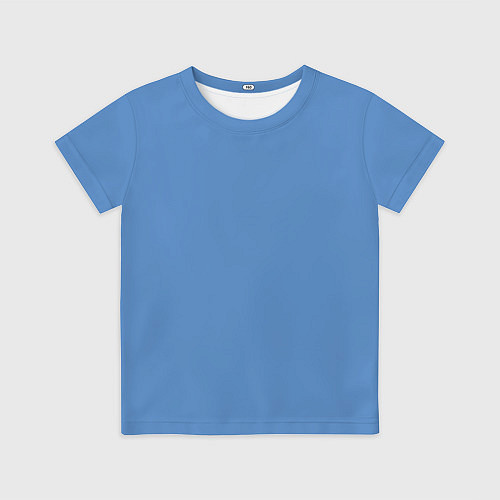 Детская футболка Blue Perennial / 3D-принт – фото 1