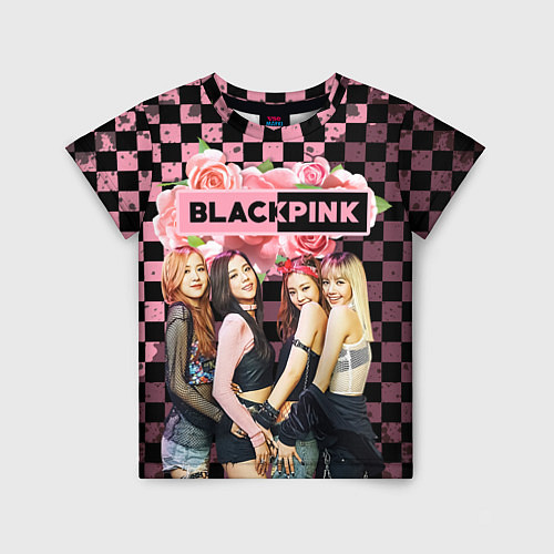 Детская футболка Blackpink - girls / 3D-принт – фото 1