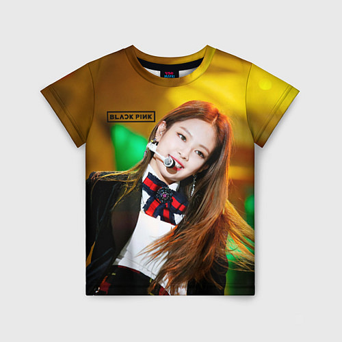 Детская футболка Blackpink Jennie Kim / 3D-принт – фото 1