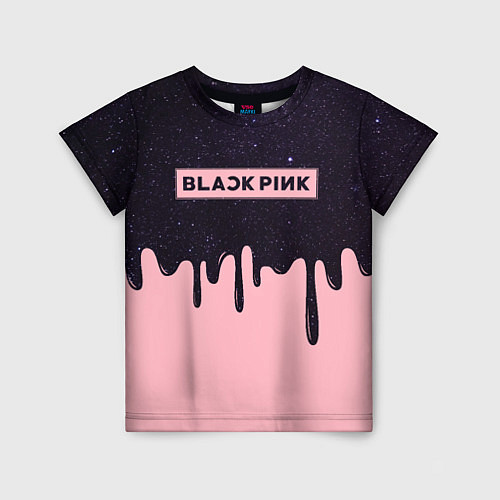 Детская футболка Blackpink - oil space / 3D-принт – фото 1