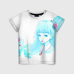 Детская футболка Kawaii girl