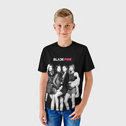 Футболка детская Blackpink Beautiful girls, цвет: 3D-принт — фото 2
