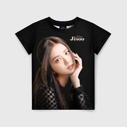 Футболка детская Blackpink Cute Jisoo Kim, цвет: 3D-принт