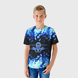 Футболка детская ВДВ сила, цвет: 3D-принт — фото 2