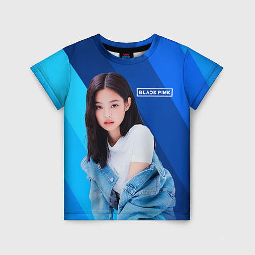 Детская футболка Jennie kpop / 3D-принт – фото 1