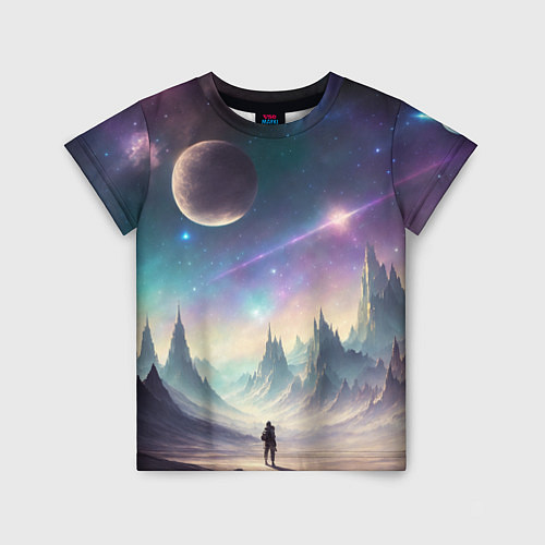 Детская футболка Величие космоса / 3D-принт – фото 1