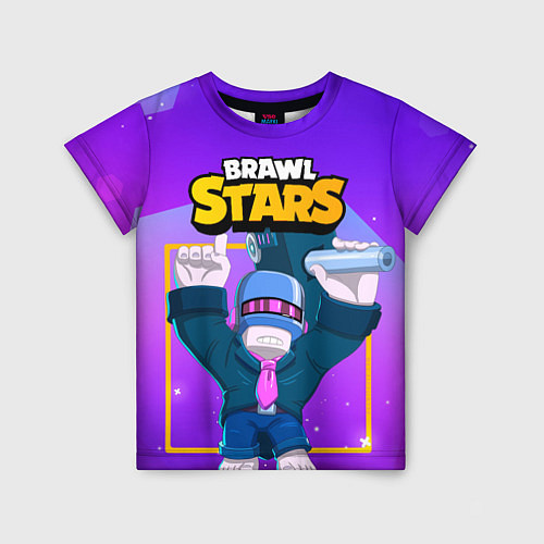 Детская футболка Фрэнк Бравл старс / 3D-принт – фото 1