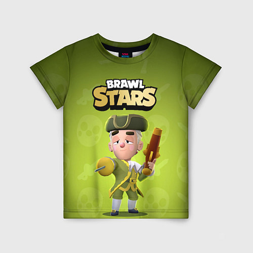 Детская футболка Barqley Brawl stars / 3D-принт – фото 1