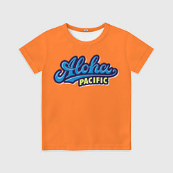 Футболка детская Aloha Pacific, цвет: 3D-принт