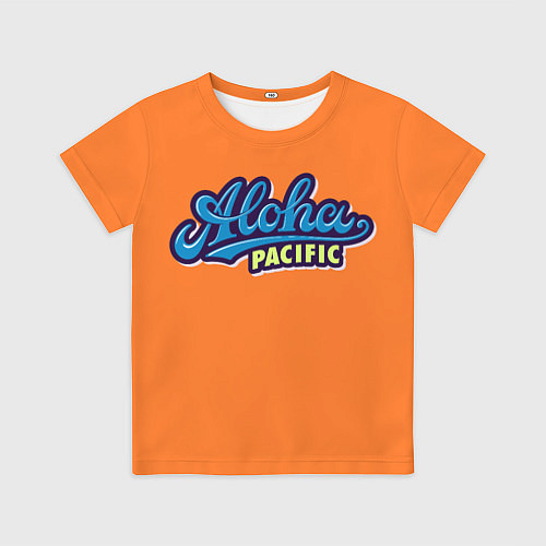 Детская футболка Aloha Pacific / 3D-принт – фото 1