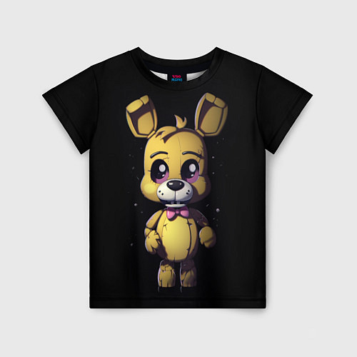 Детская футболка Spring Bonnie Five Nights at Freddys / 3D-принт – фото 1
